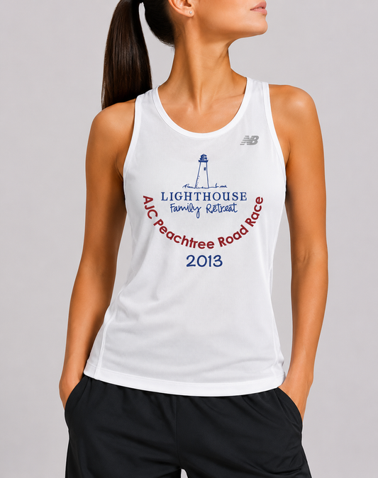 New Balance Women Sport White Vest T Shirt