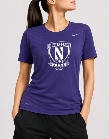 Nike Women Sport Purple T Shirt