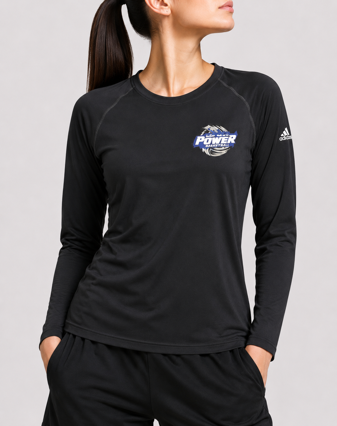 Adidas Women Sport Gray T Shirt