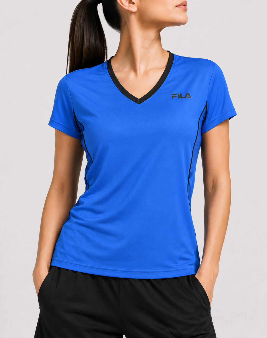 Fila Women Sport Blue T Shirt