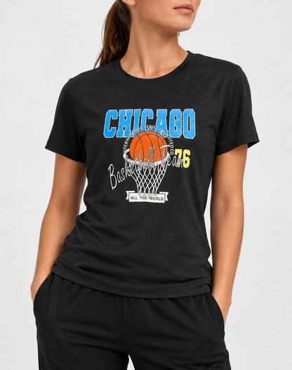 SHEIN Women Sport Black T Shirt