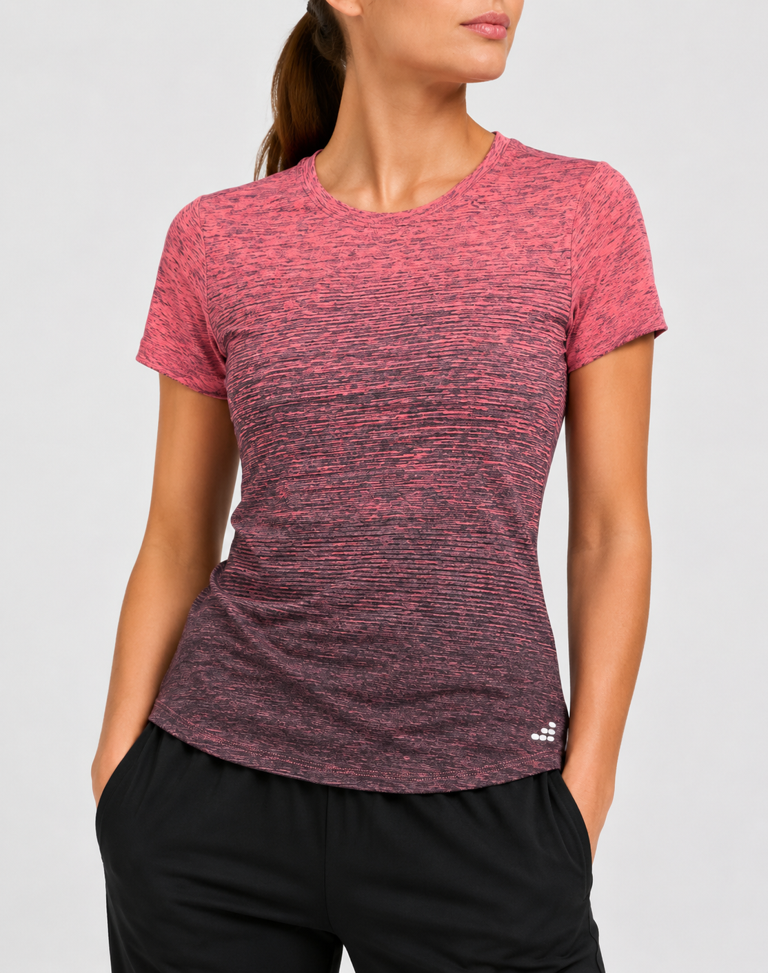 Bcg Women Sport Red T Shirt