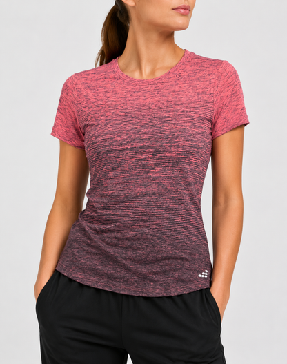 Bcg Women Sport Red T Shirt
