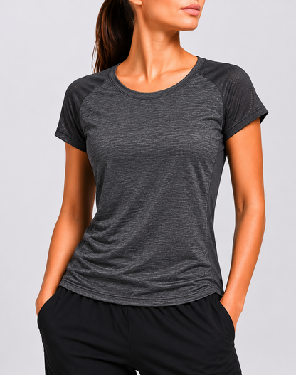 Avia Women Sport Gray T Shirt