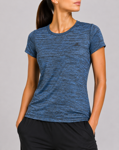 Adidas Women Sport Blue T Shirt