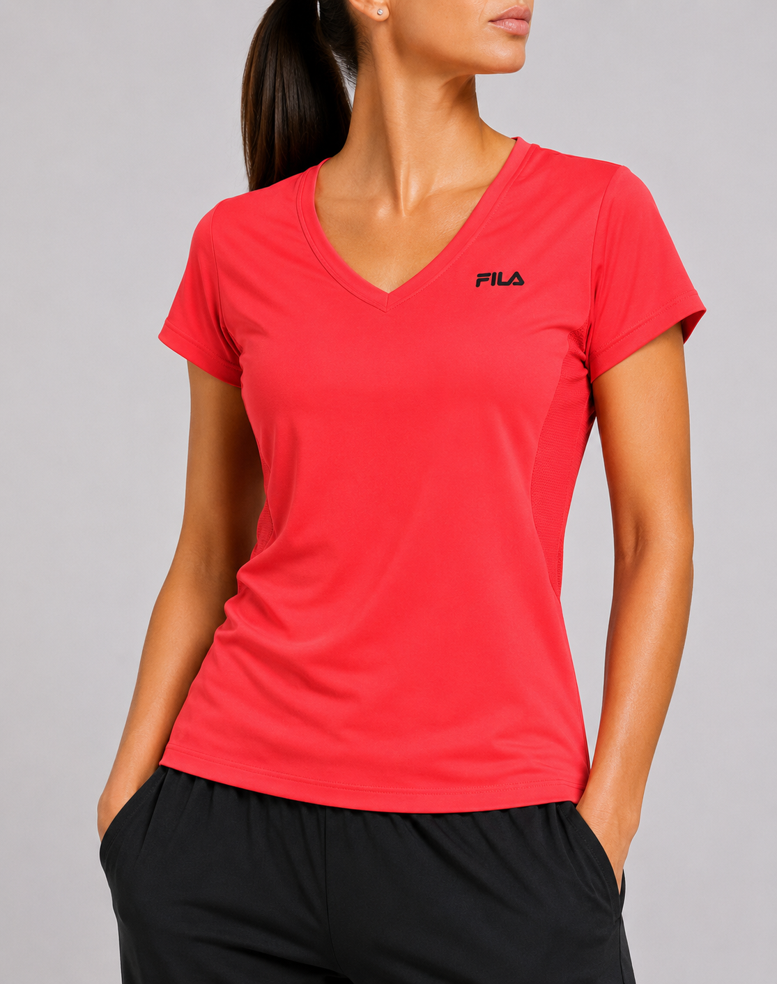 Fila Women Sport Pink T Shirt