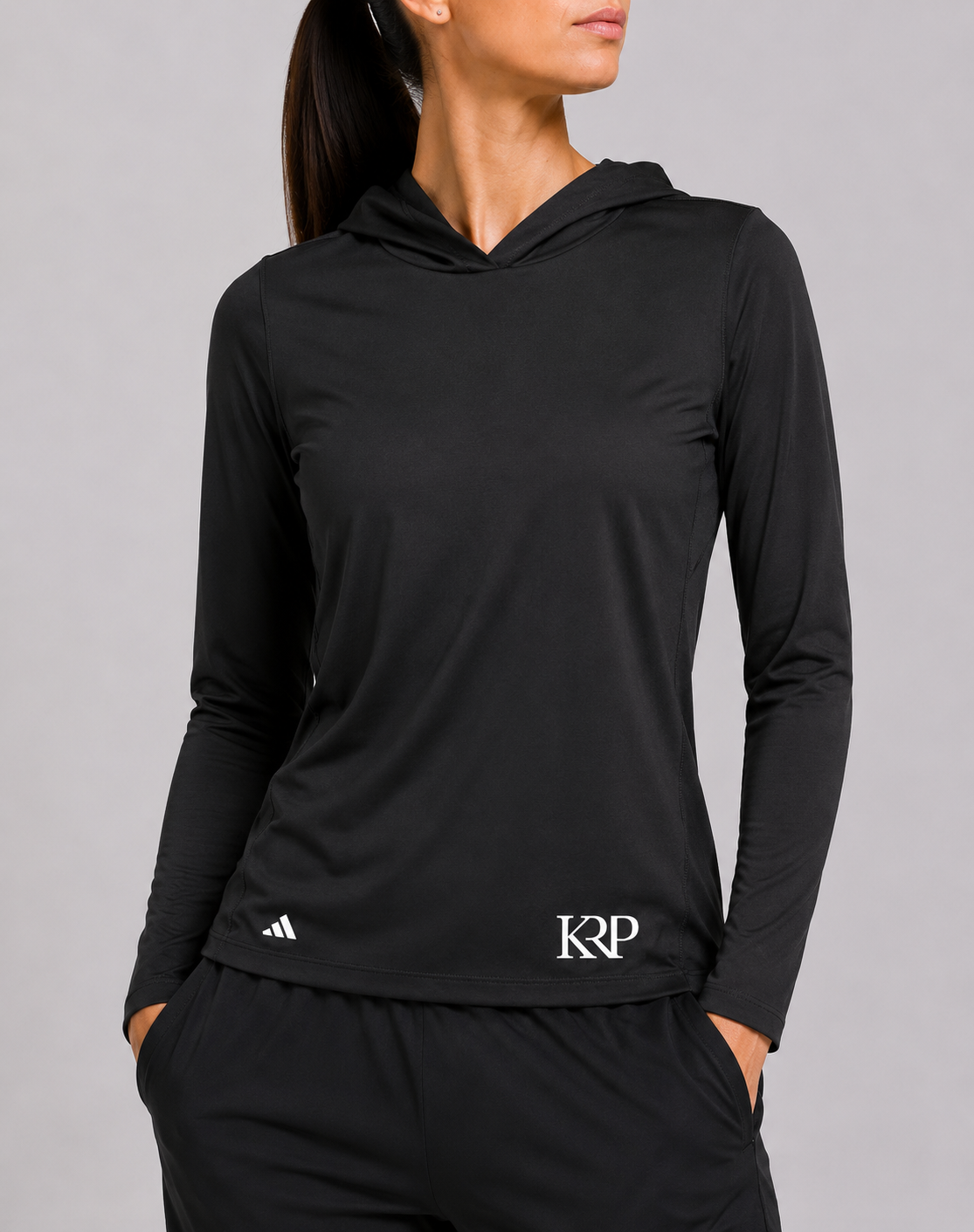 Adidas Women Sport Black T Shirt
