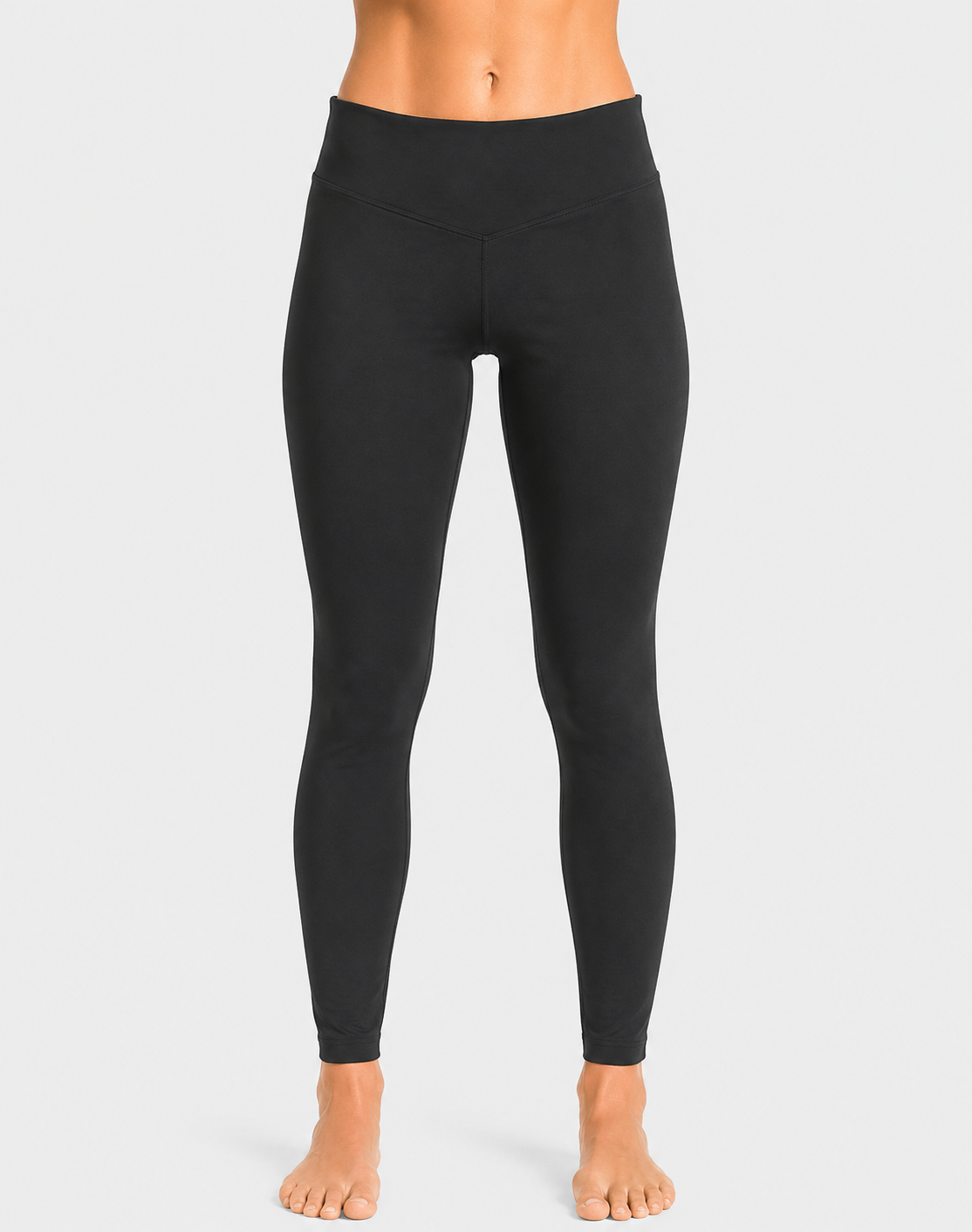 Pink Women Black Sport Tights