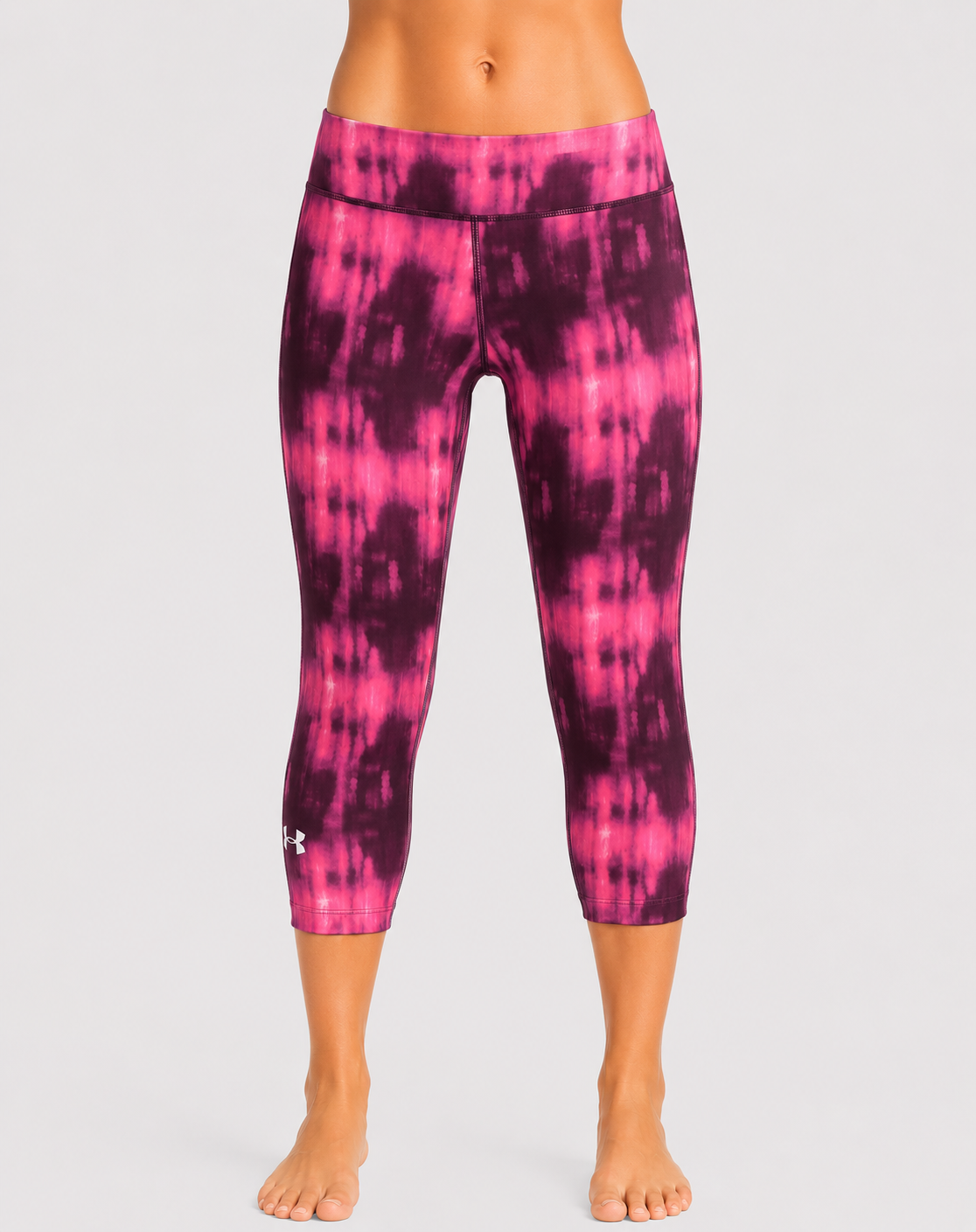 Under Armour Women Pink Sport Tights