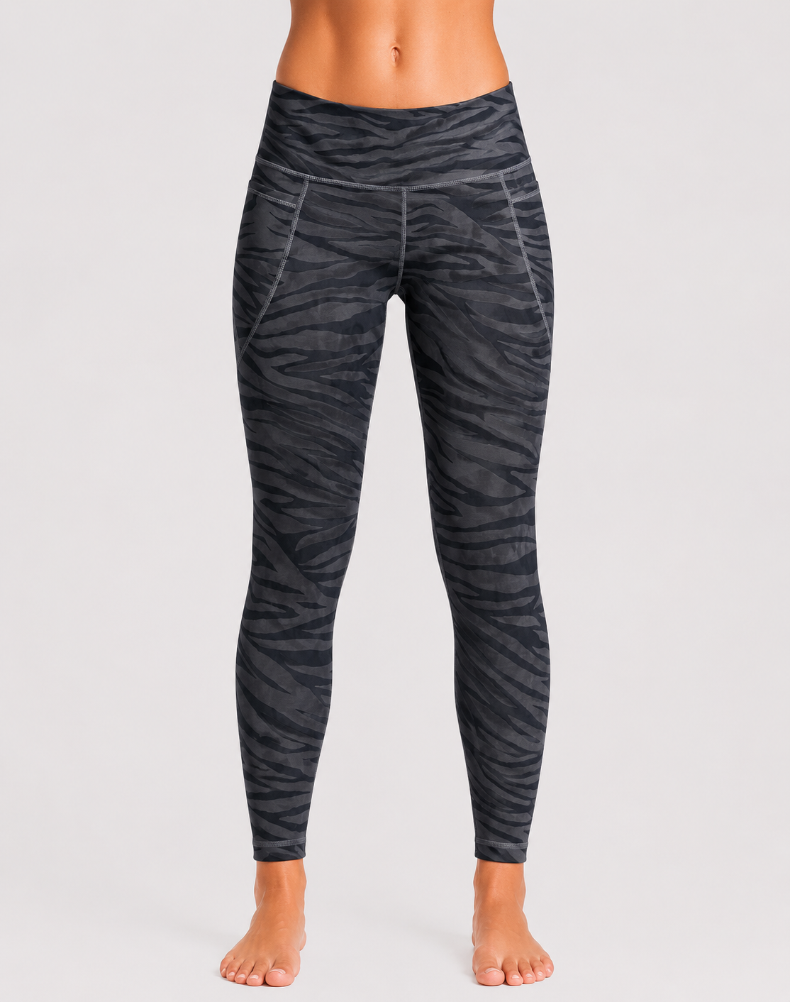 Old Navy Women Gray Sport Tights