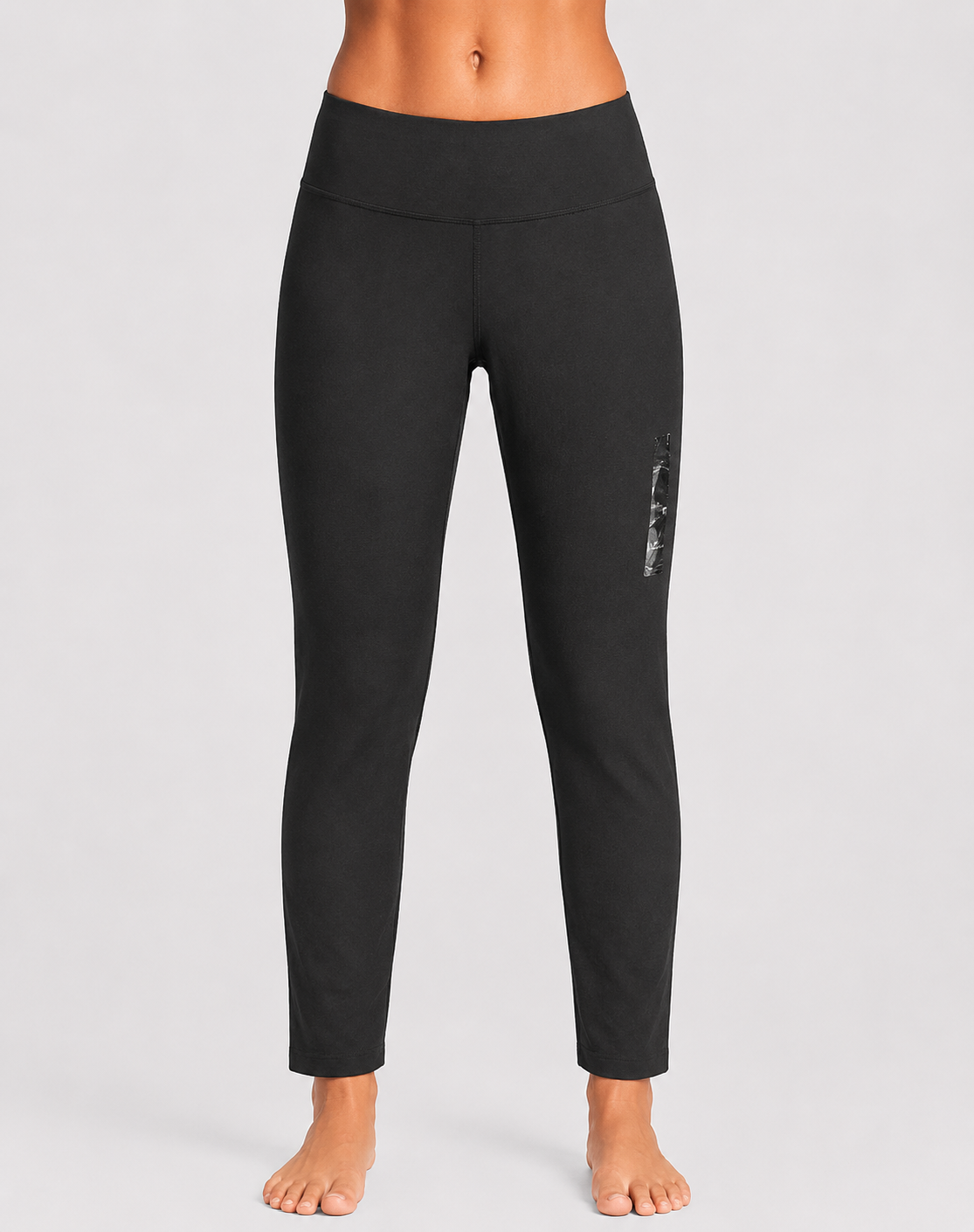 APT.9 Women Black Sport Tights
