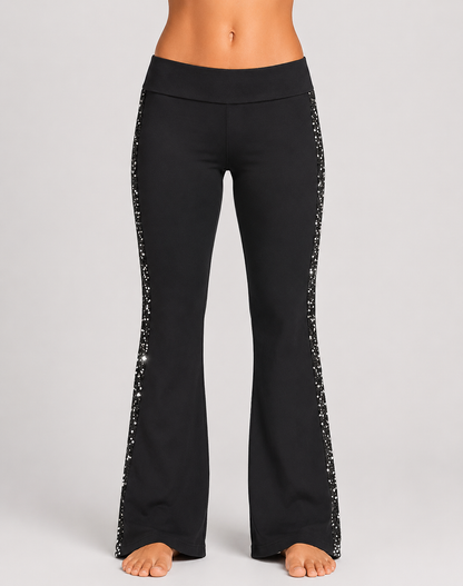 Nanette Women Black Sport Tights