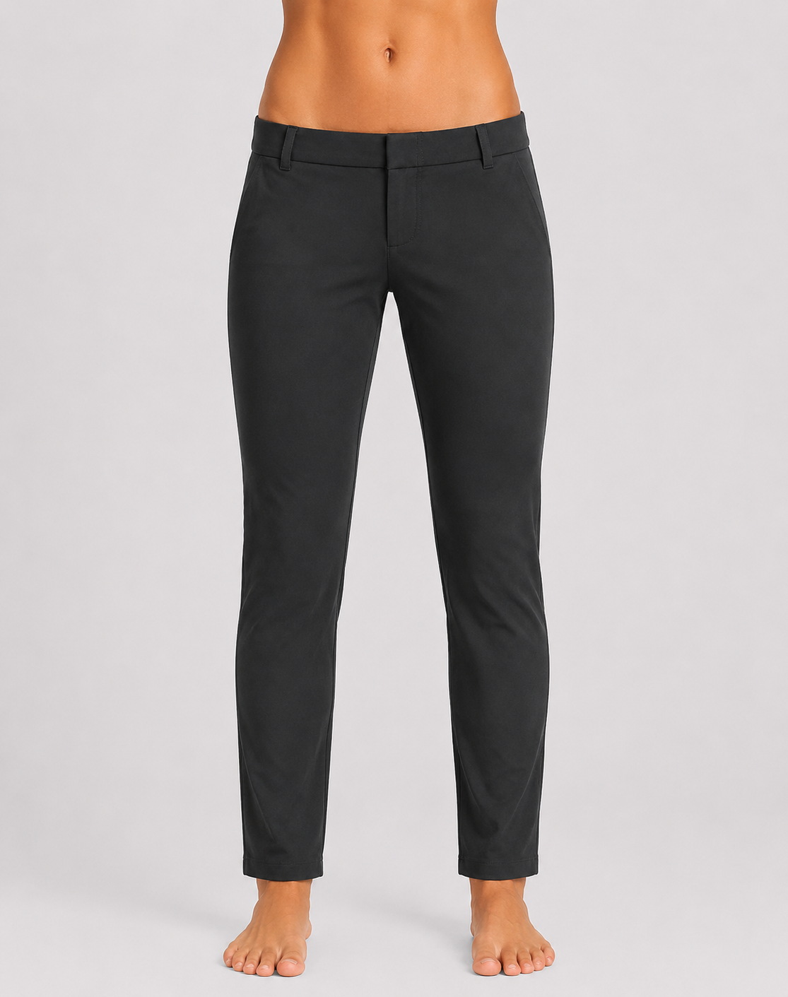 Time And Tru Women Black Sport Tights