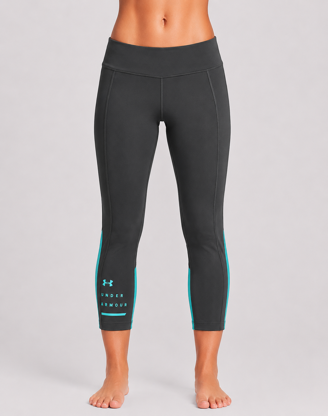 Under Armour Women Gray Sport Tights
