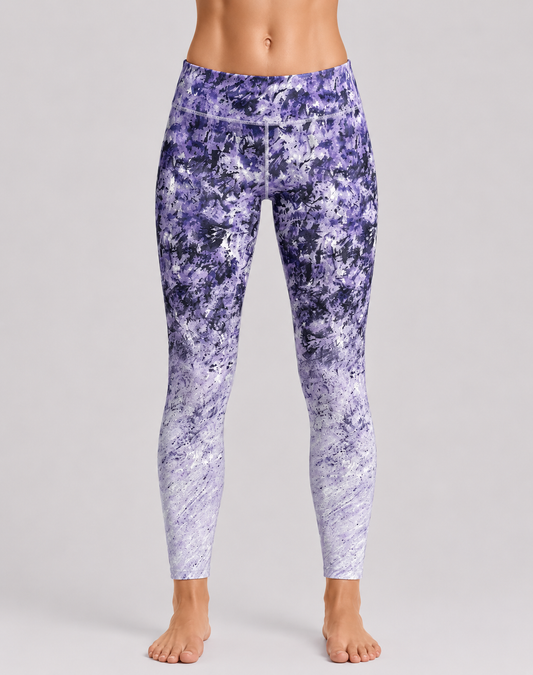 Layer 8 Women Purple Sport Tights