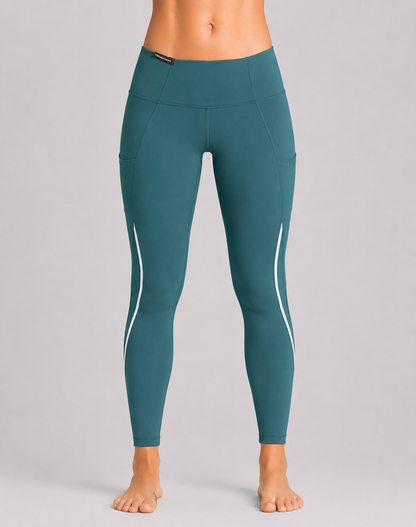 Member's Mark Women Green Sport Tights