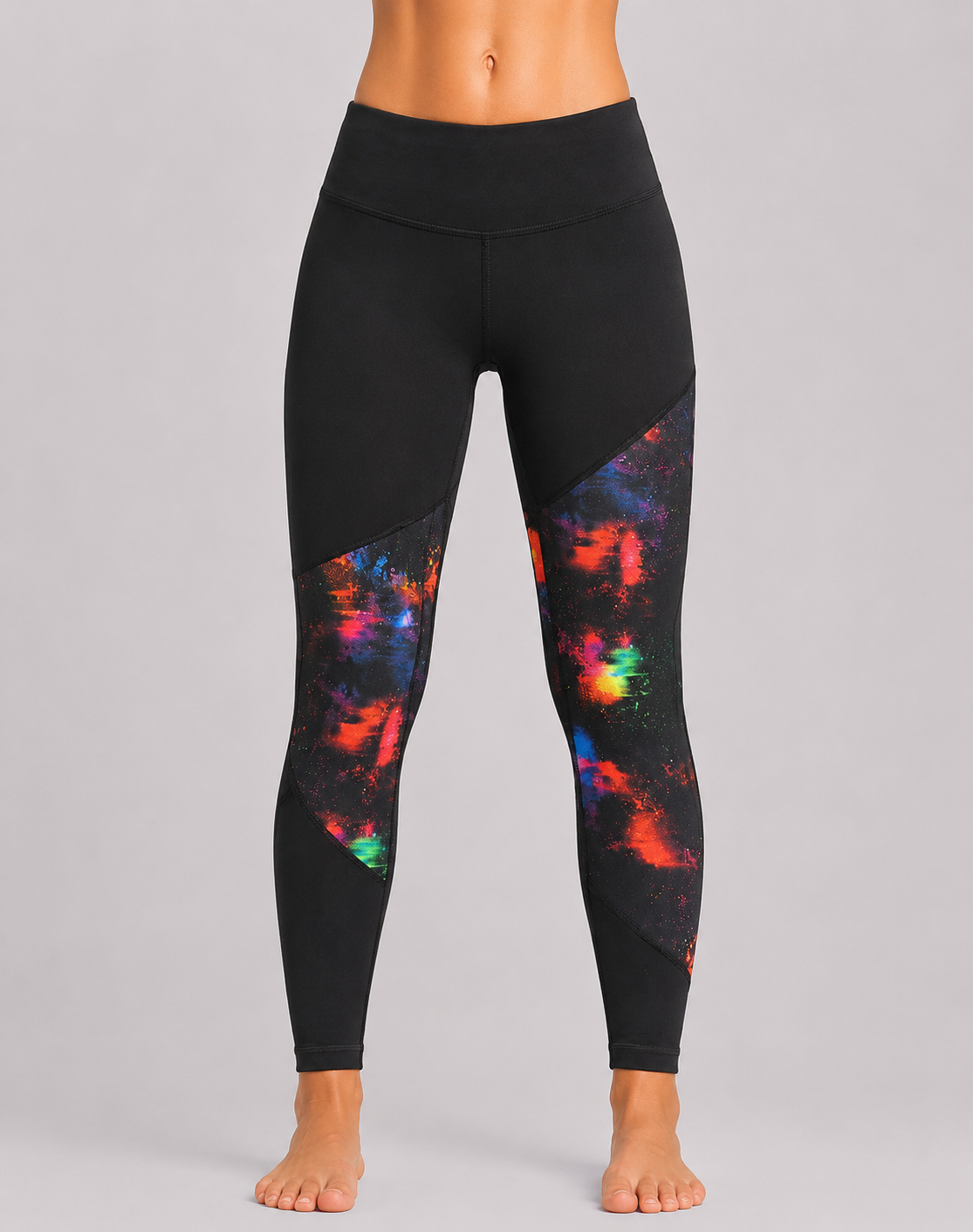 Old Navy Women Black Sport Tights