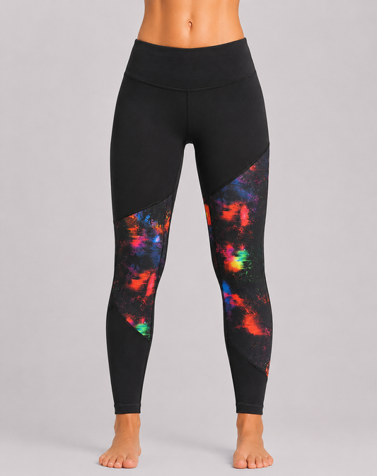 Old Navy Women Black Sport Tights