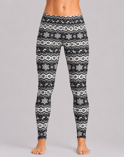 West Loop Women Black Sport Tights