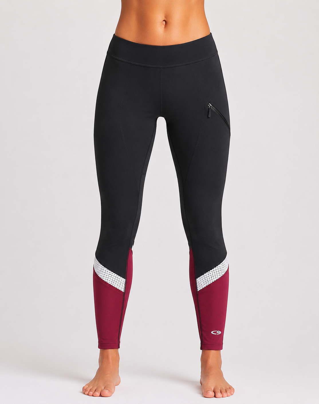 Champion Women Black Sport Tights