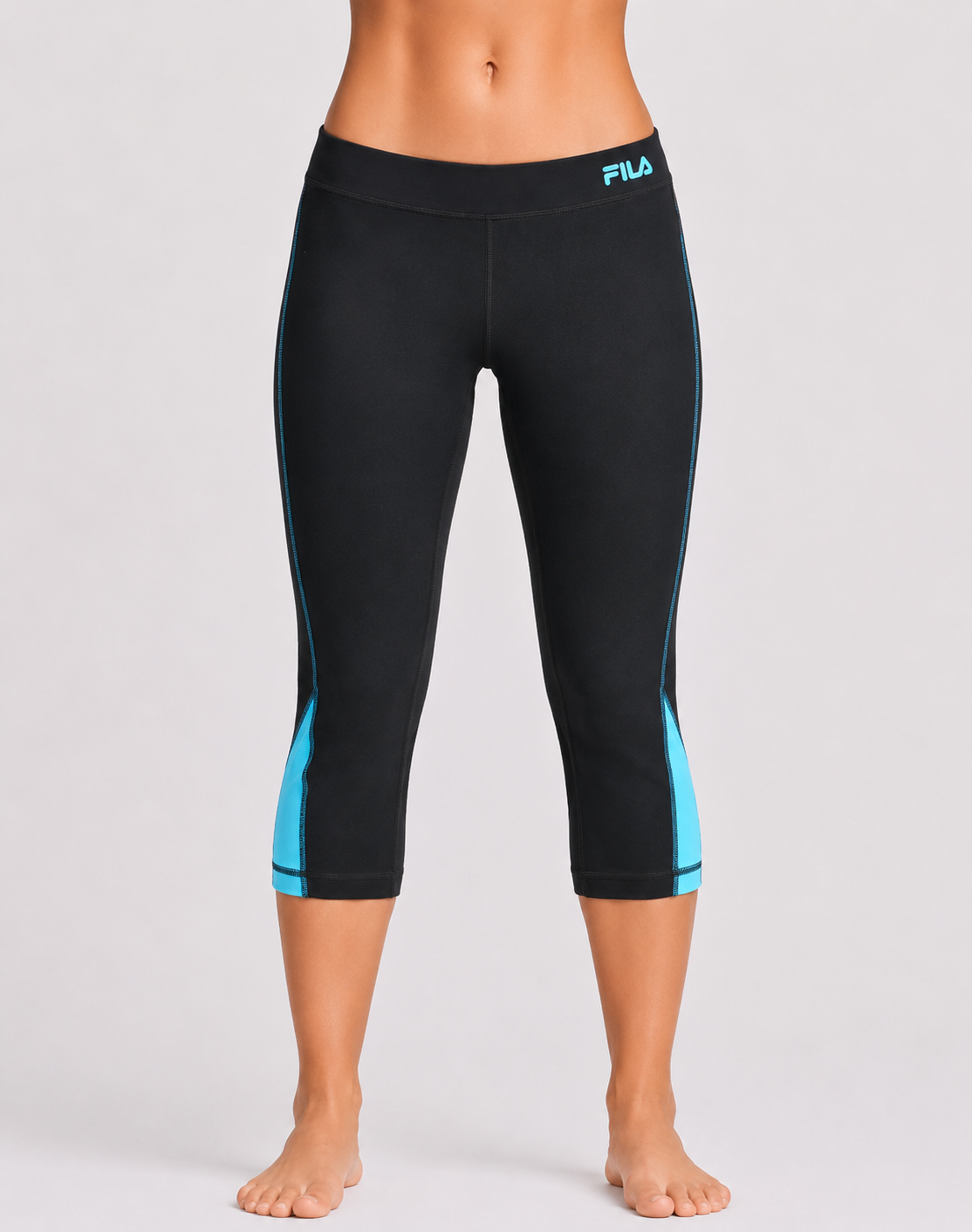 Fila Women Black Sport Tights