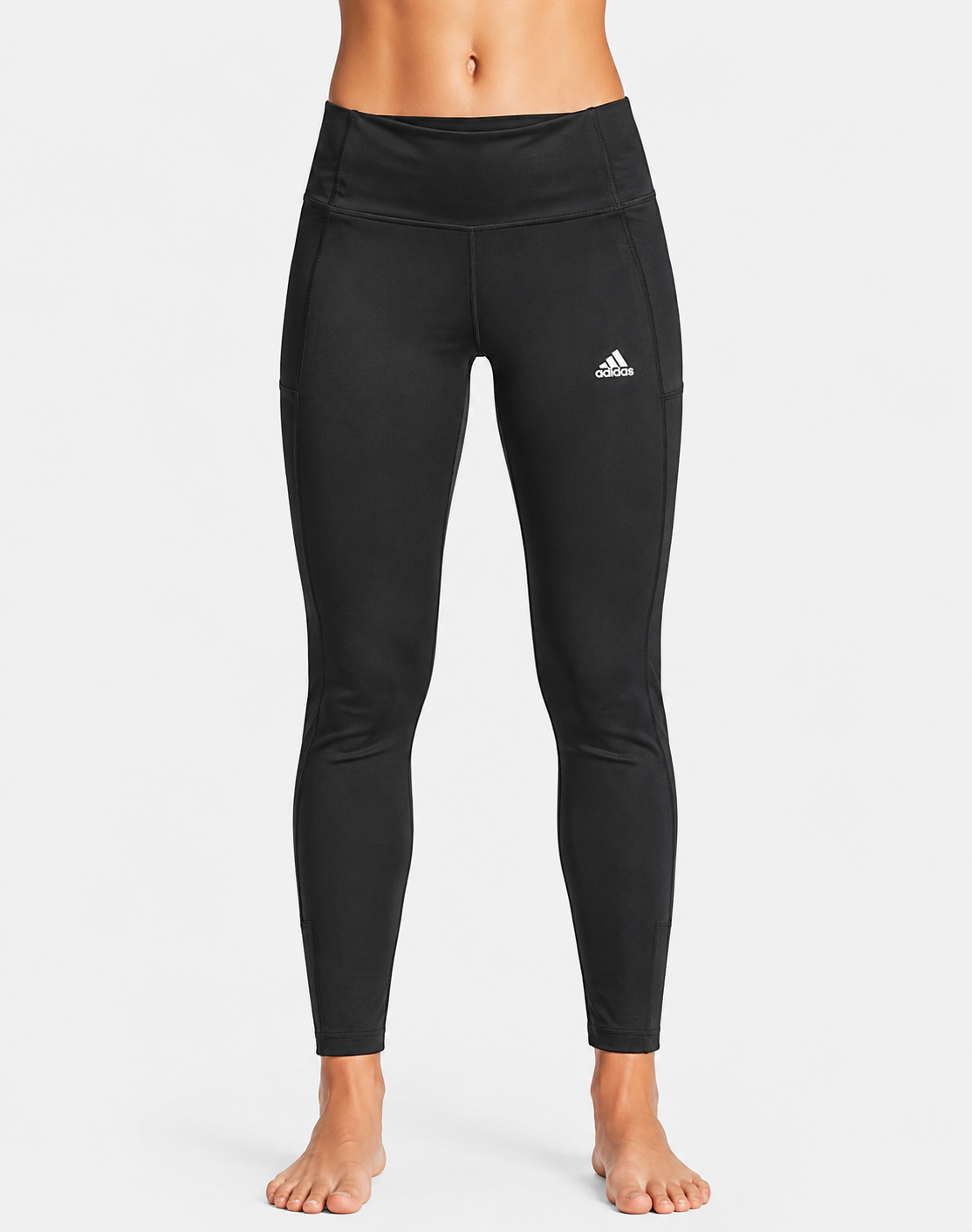 Adidas Women Black Sport Tights
