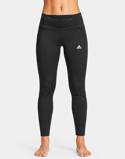Adidas Women Black Sport Tights