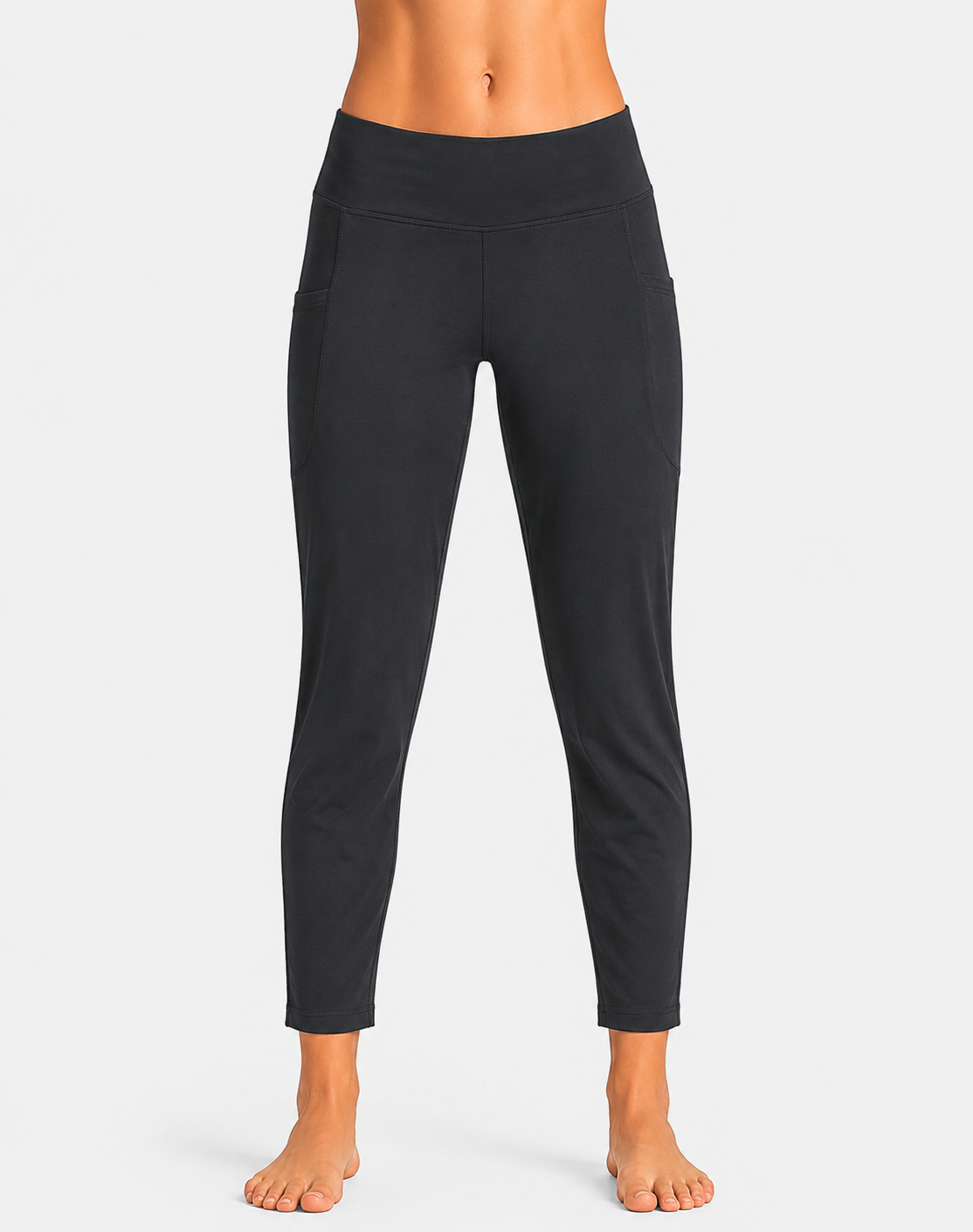Old Navy Women Black Sport Tights