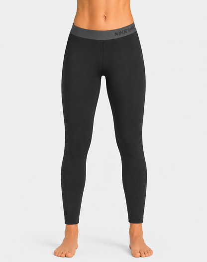 Nike Women Black Sport Tights