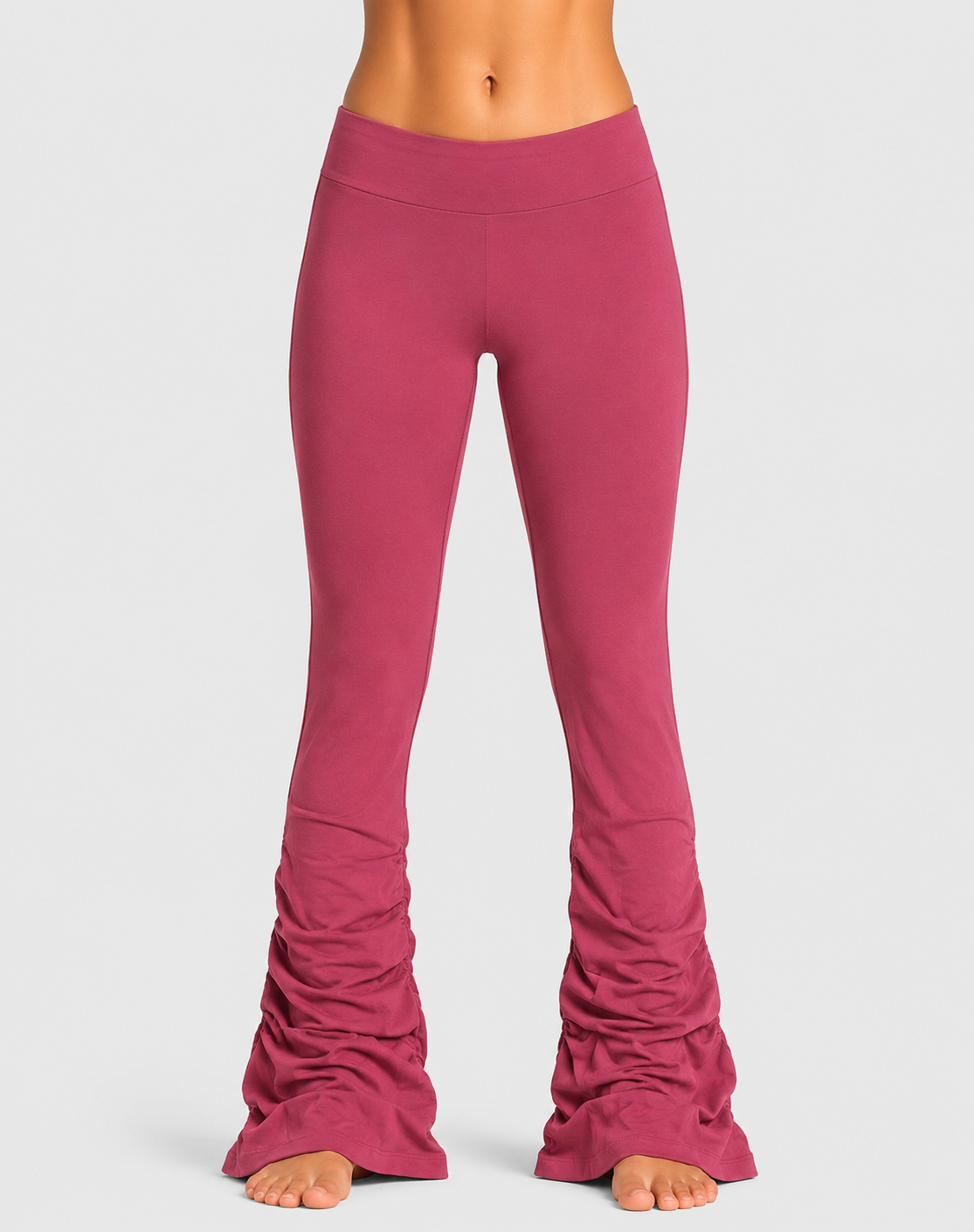 Feathers Women Maroon Sport Tights