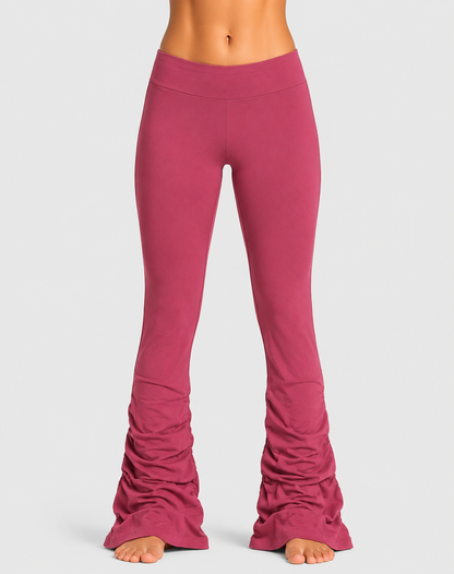 Feathers Women Maroon Sport Tights