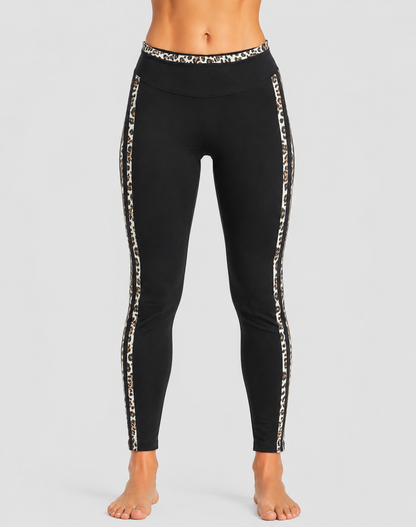 Mono b Women Black Sport Tights