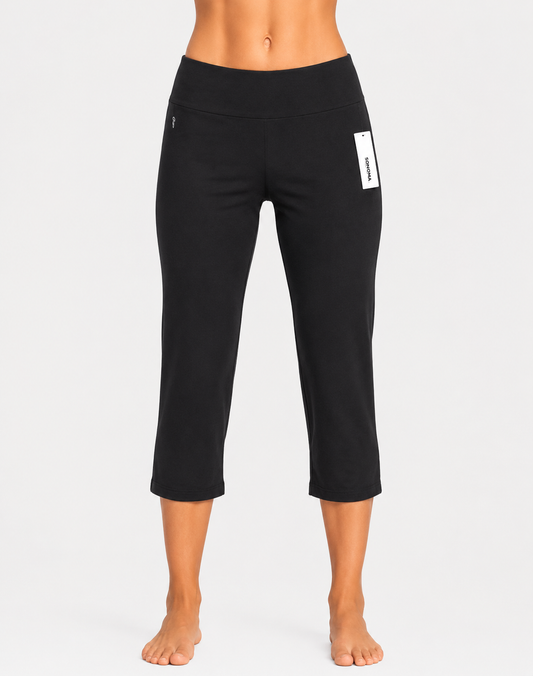 Sonoma Women Black Sport Tights