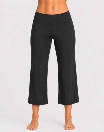 S.C.&CO. Women Black Sport Tights
