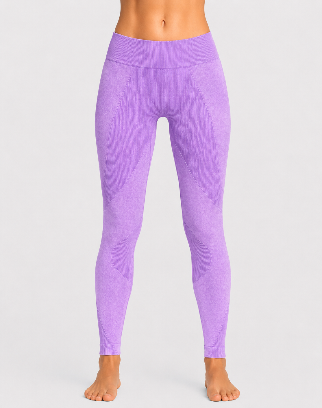 Nova Fashion Women Purple Sport Tights