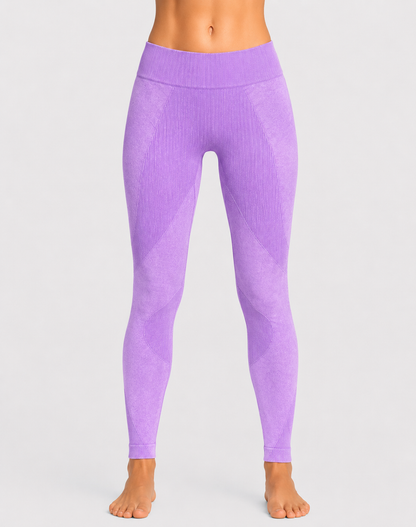 Nova Fashion Women Purple Sport Tights