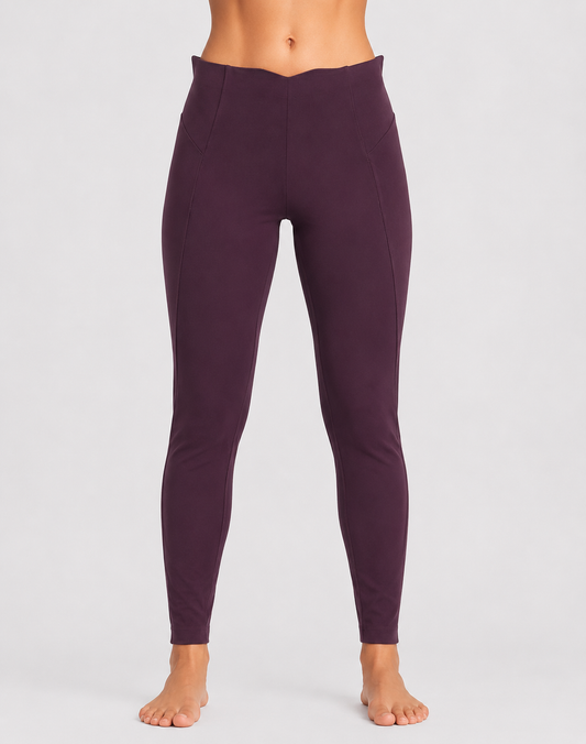 Victoria's Secret Women Maroon Sport Tights