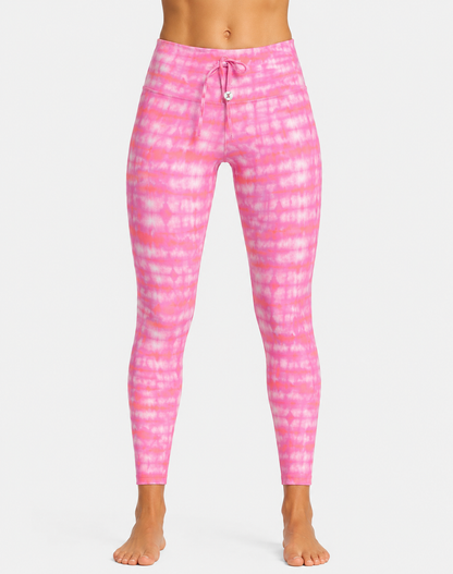 Tiger Mist Women Pink Sport Tights