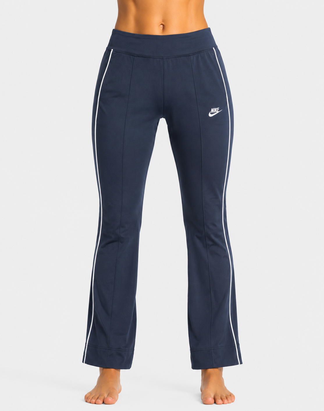Nike Women Blue Sport Tights