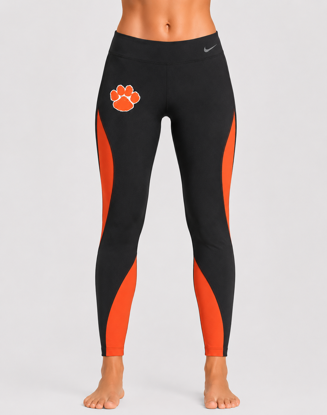 Nike Women Black Sport Tights