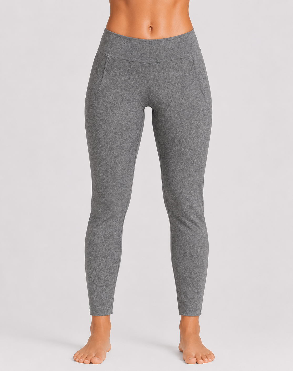 Old Navy Women Gray Sport Tights