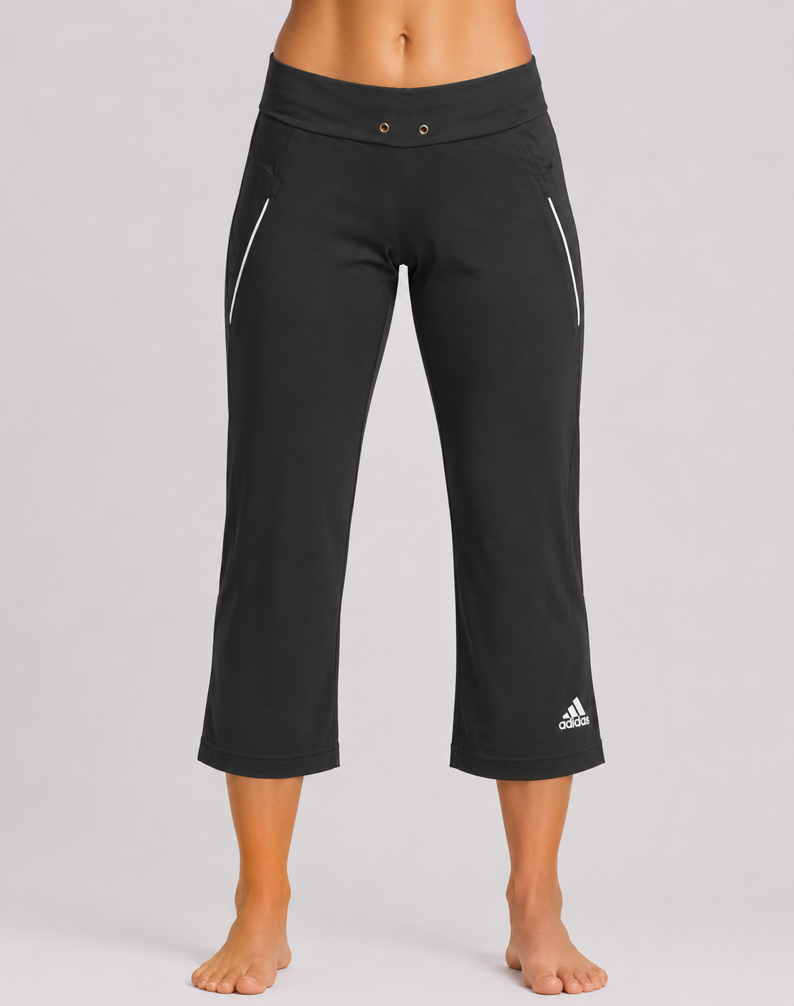 Adidas Women Black Sport Tights