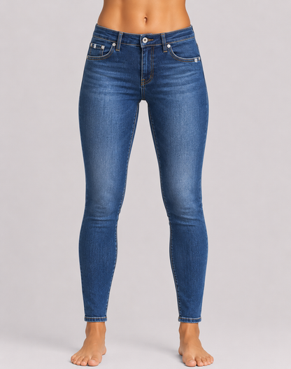 No Boundaries Women Blue Sport Tights