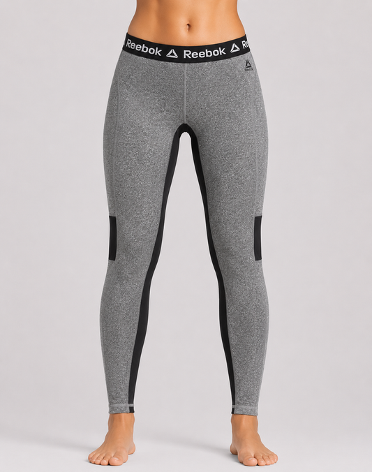 Reebok Women Gray Sport Tights