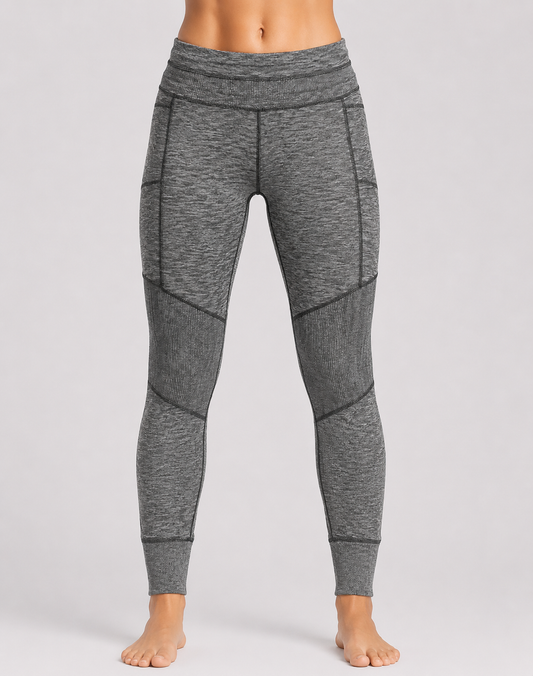 Athleta Women Gray Sport Tights