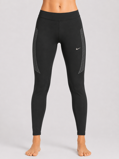 Nike Women Black Sport Tights