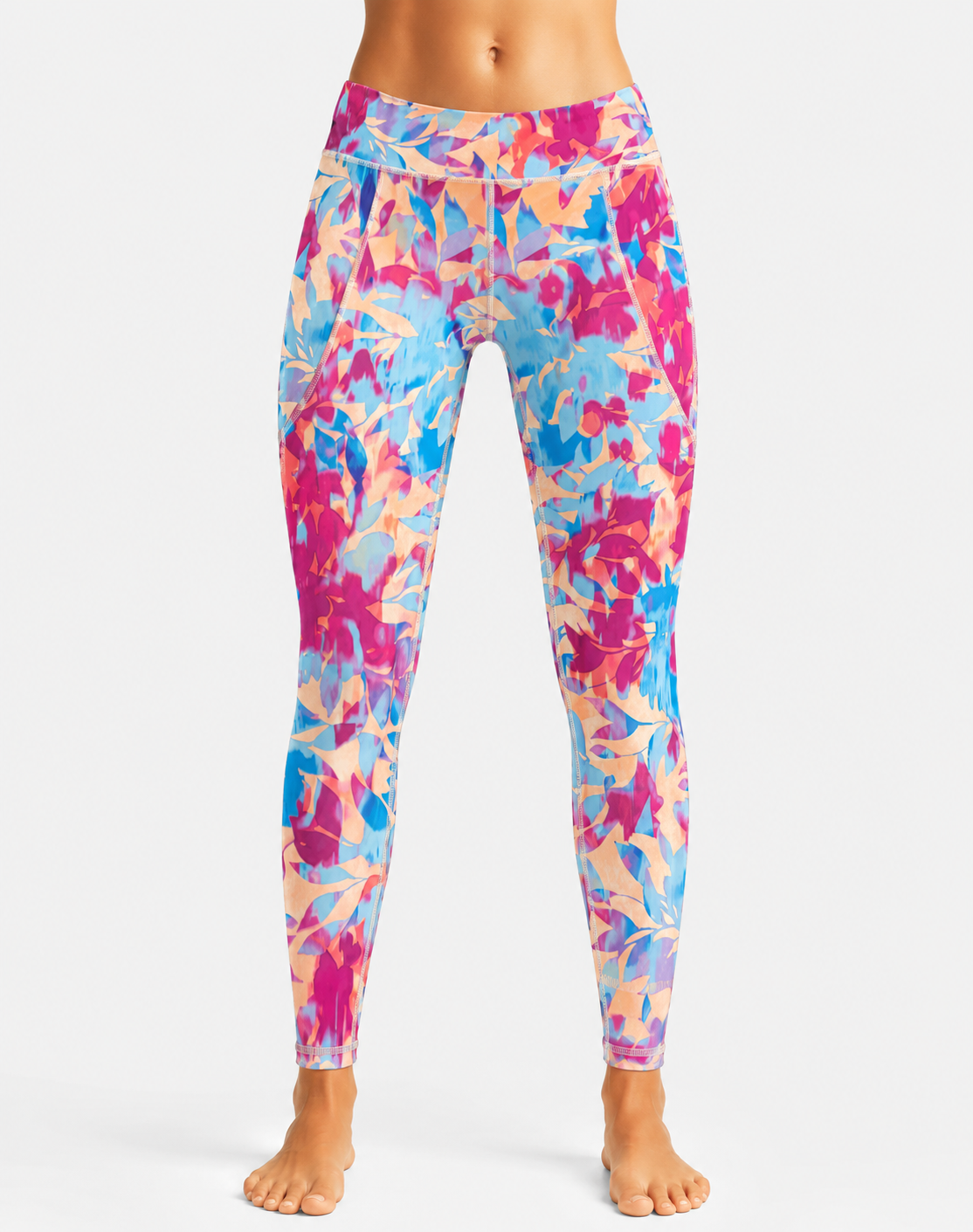 Old Navy Women Blue Sport Tights