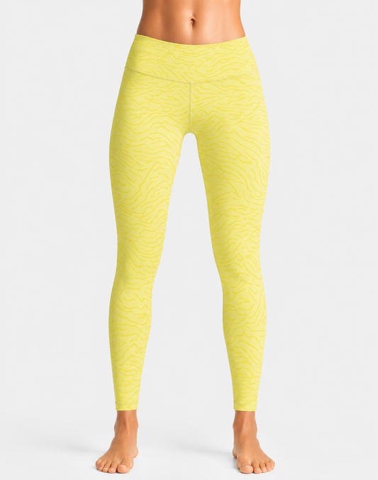 Athletic Works Yellow Sport Tights
