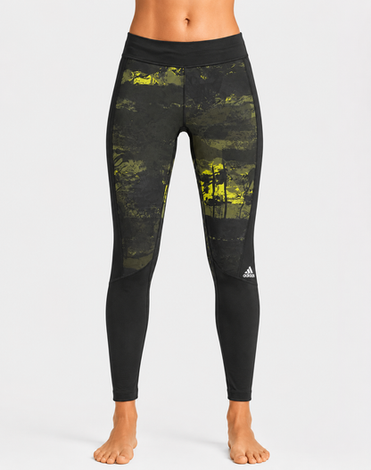 Adidas Women Black Sport Tights