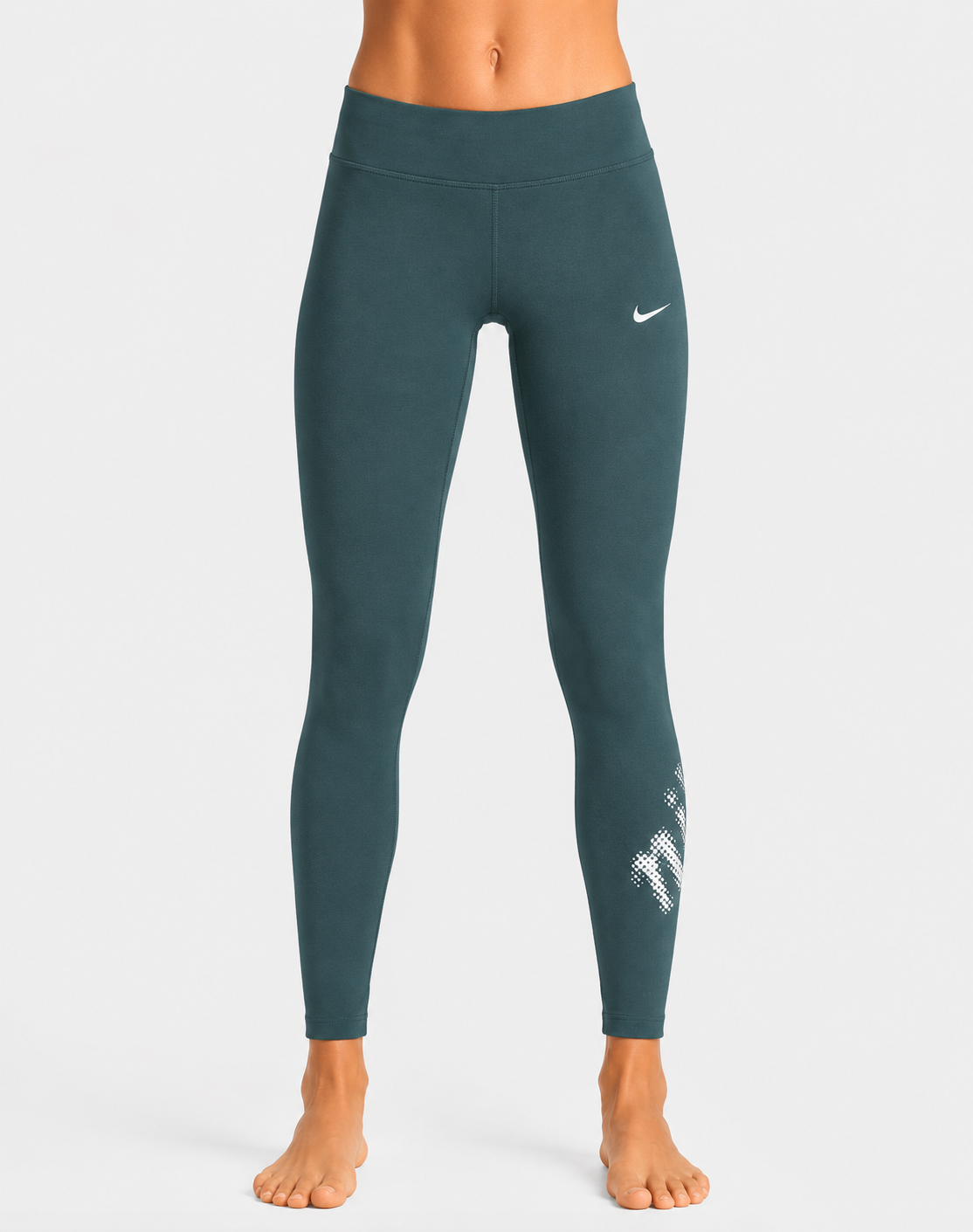 Nike Women Gray Sport Tights